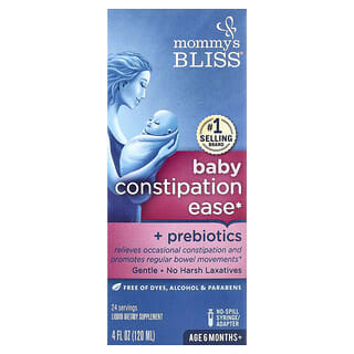Mommy's Bliss, Baby, Constipation Ease, 6 Months+, 4 fl oz (120 ml)