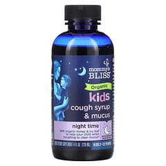 Mommy's Bliss, Kids, Organic Cough Syrup & Mucus, Night Time, 1-12 Yrs ...