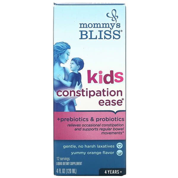 Mommy's Bliss, 子ども用スッキリ習慣サポート、4歳以上、オレンジ、120ml（4液量オンス）