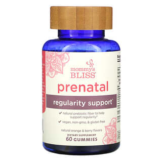 Mommy's Bliss, Prenatal Regularity Support, Natural Orange & Berry , 60 Gummies