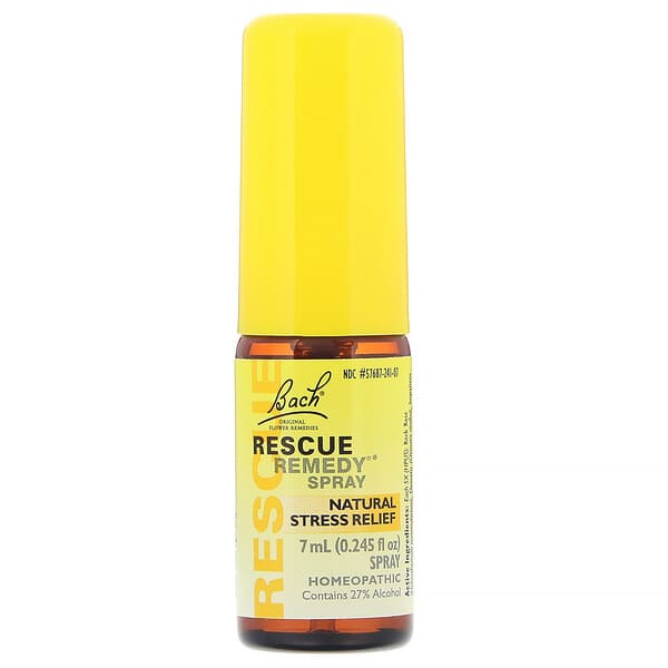 Bach, Original Flower Remedies, Rescue Remedy, Natural Stress Relief