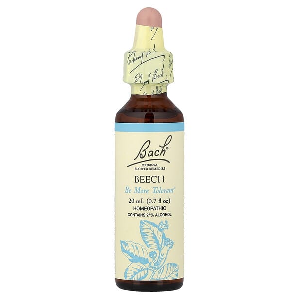 Bach, 오리지널 꽃 요법, 너도밤나무, 20ml(0.7fl oz)
