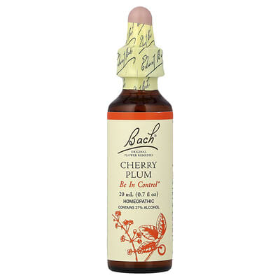 Bach, Original Flower Infusion, Cherry Plum, 0.7 fl oz (20 ml)