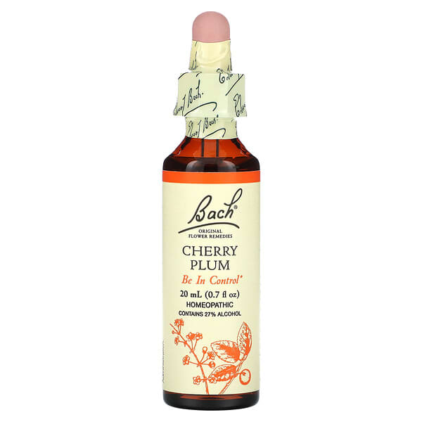 Bach, Original Flower Remedies, Cherry Plum, 20 ml