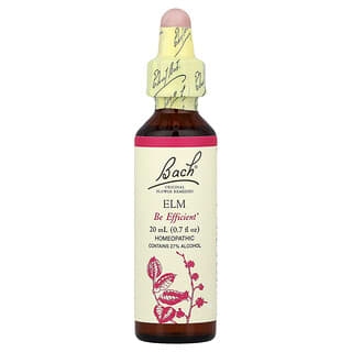 Bach, Original Flower Remedies, Elm, 0.7 fl oz (20 ml)