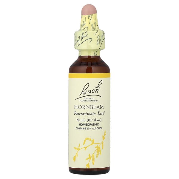 Bach, 오리지널 꽃 요법, 서어나무, 20ml(0.7fl oz)