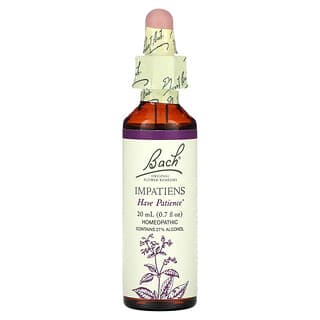 Bach, Original Flower Remedies, Impatiens, 0.7 fl oz (20 ml)
