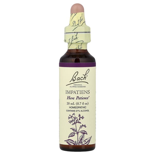 Bach, 오리지널 꽃 요법, 봉선화, 20ml(0.7fl oz)