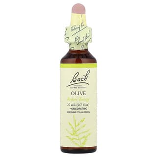 Bach, Orijinal Çiçek İlaçları, Zeytin, 0,7 fl oz (20 ml)