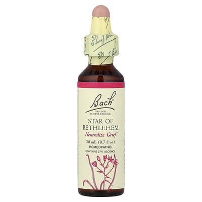Bach, Original Flower Tonic, Star of Bethlehem, 0.7 fl oz (20 ml)