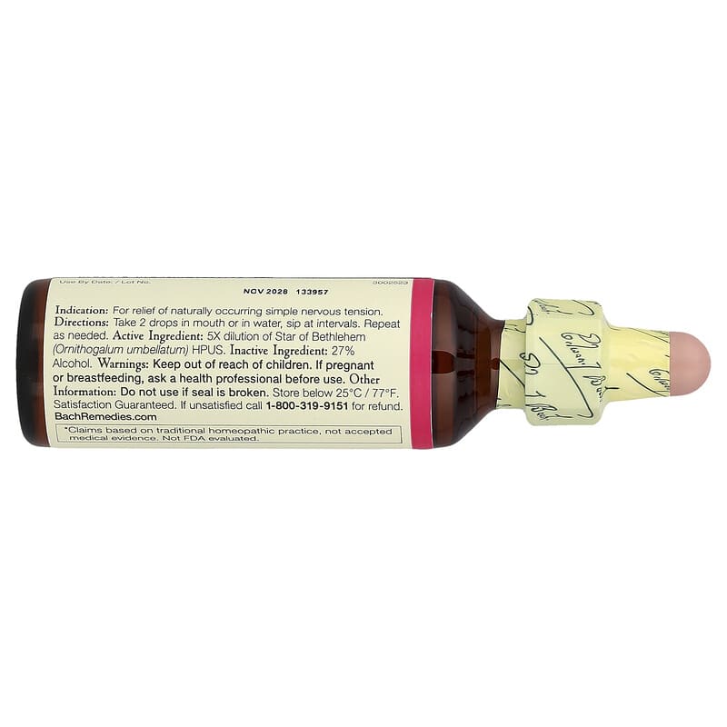 オリジナルフラワーレメディ、スター オブ ベツレヘム、20ml
