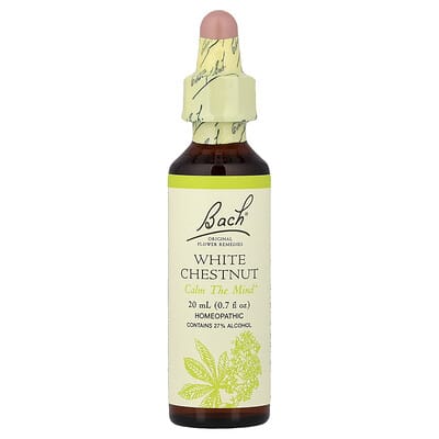 Bach, Original Flower Conditioner, White Chestnut Flower, 0.7 fl oz (20 ml)