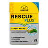 Rescue Plus, жевательная резинка для снятия стресса, свежая мята, 25 шт.