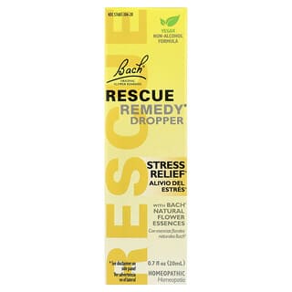 Bach, Rescue Remedy® Dropper, Stress Relief, 0.7 fl oz (20 ml)
