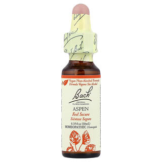 Bach, Original Flower Remedies, Aspen, 0.35 fl oz (10 ml)