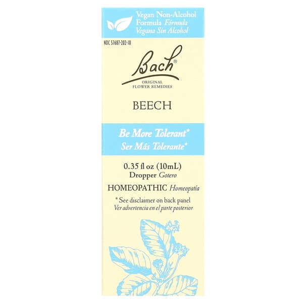 Bach, 오리지널 꽃 요법, 너도밤나무, 10ml(0.35fl oz)