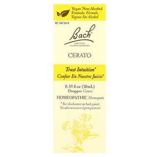 Bach‏, Original Flower Remedies, סראטו, ‏10 מ"ל (0.35 אונקיות נוזל)