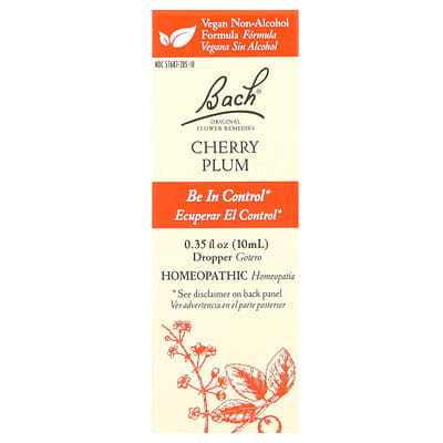 Bach, Original Flower Infusion, Cherry Plum, 0.35 fl oz (10 ml)