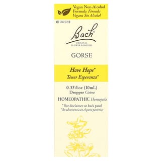 Bach, Original Flower Remedies, Gorse, 10 ml