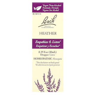 Bach, Original Flower Remedies, Heather, 0.35 fl oz (10 ml)