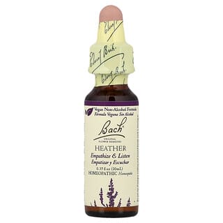 Bach, Original Flower Remedies, Heather, 0.35 fl oz (10 ml)
