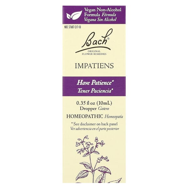 Bach, 오리지널 꽃 레미디즈, 봉선화, 10ml(0.35fl oz)
