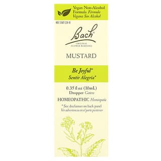 Bach, Original Flower Remedies, Mustard, 0.35 fl oz (10 ml)