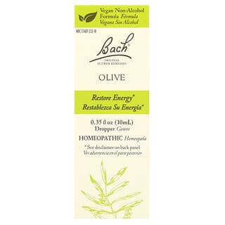 Bach, Original Flower Remedies, Olive, 10 ml
