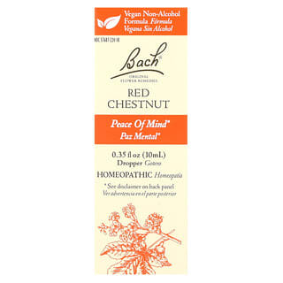 Bach, Original Flower Remedies, Castaño rojo, 10 ml (0,35 oz. líq.)