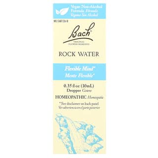 Bach, Original Flower Remedies, Rock Water, Blütenheilmittel, Steinwasser, 10 ml (0,35 fl. oz.)