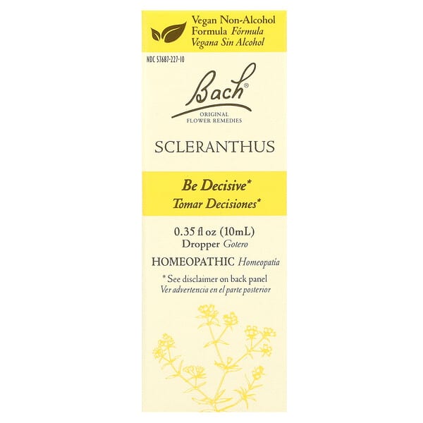 Bach, Originale blomstermidler, Scleranthus, 10 ml