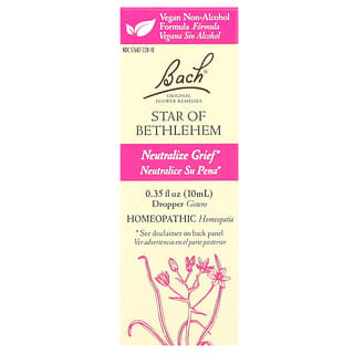 Bach, Original Flower Remedies, Star of Bethlehem, Blumenheilmittel, Stern von Bethlehem, 10 ml (0,35 fl. oz.)
