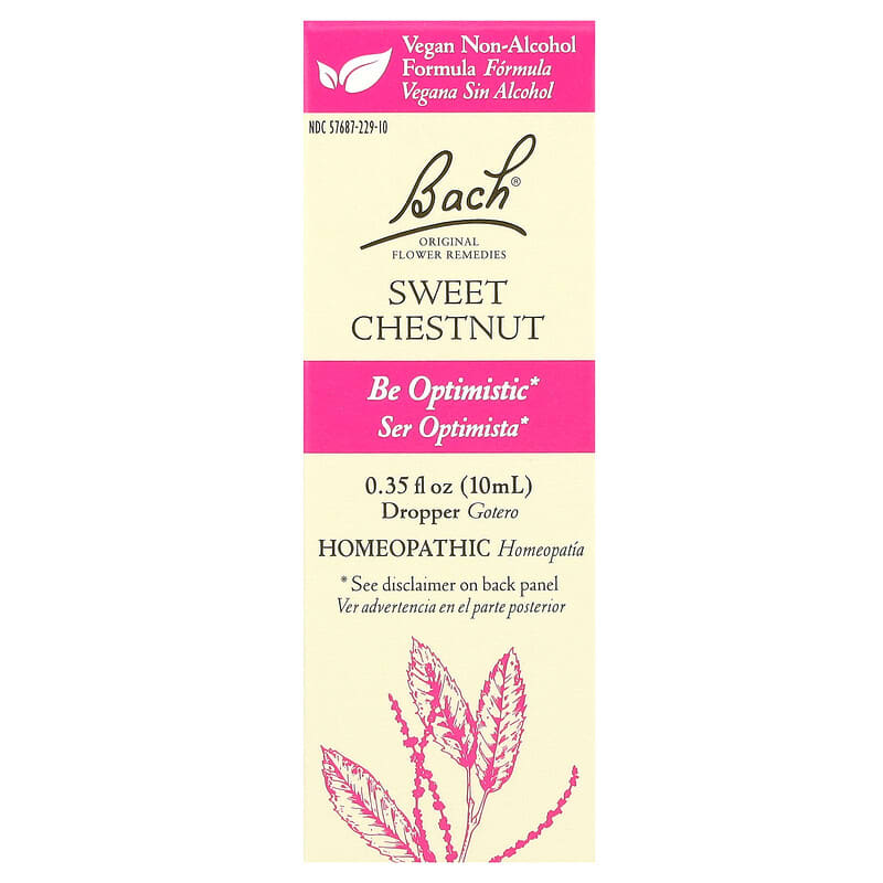 Original Flower Remedies、スイートチェストナット、10ml（0.35液量