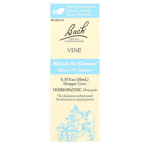 Bach, 오리지널 꽃 레미디즈, 바인, 10ml(0.35fl oz)