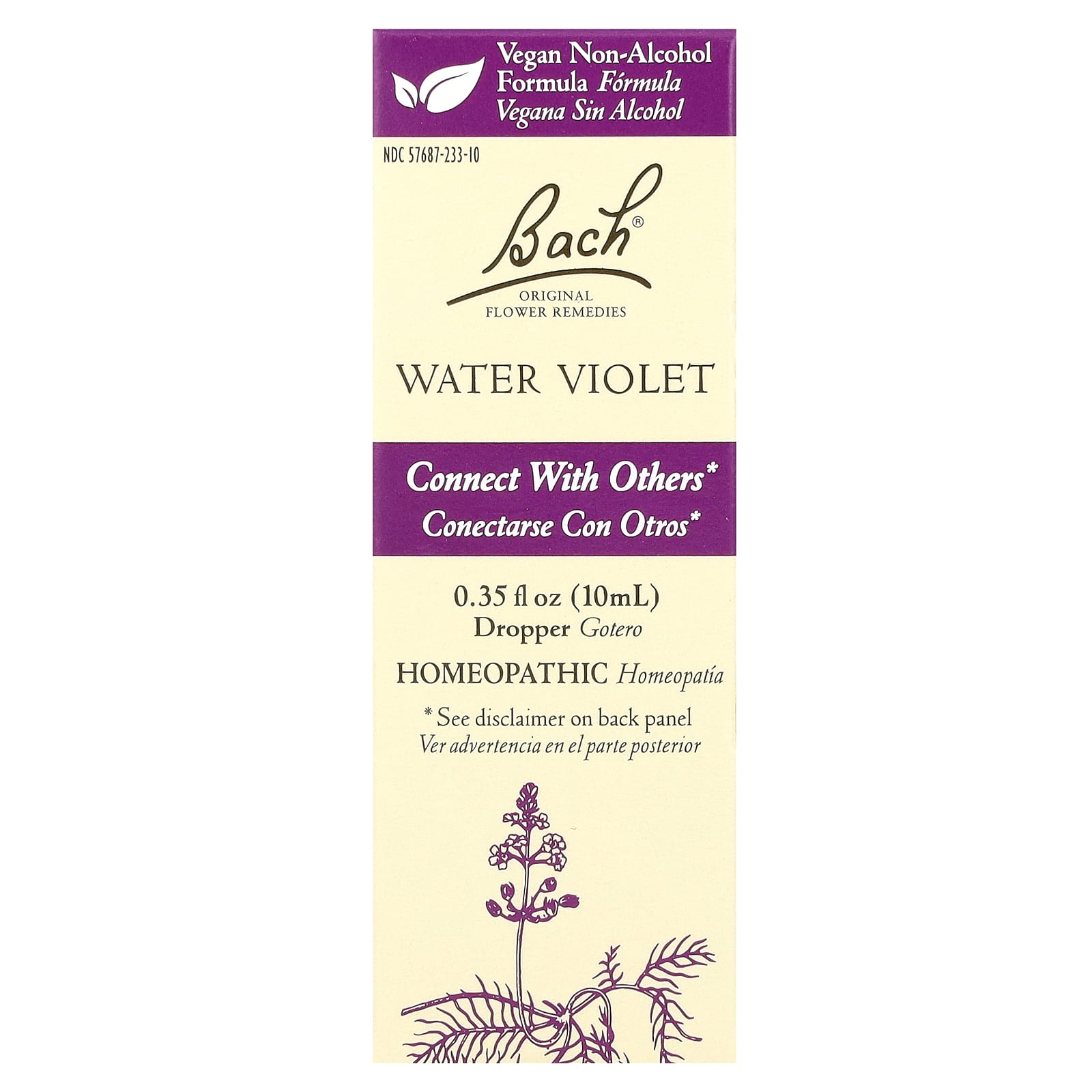 Original Flower Remedies、ウォーターバイオレット、20ml（0.7
