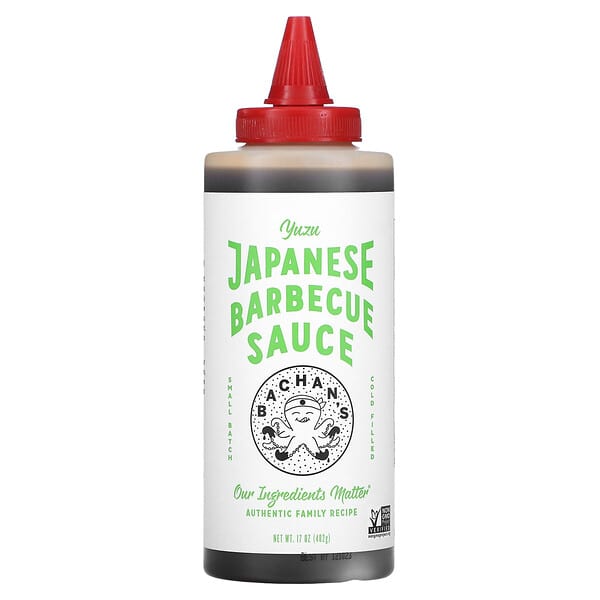 Bachan's, Yuzu Japanese Barbecue Sauce, 17 oz (482 g)