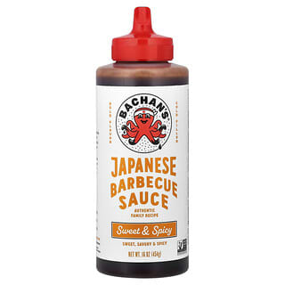 Bachan's, Japonská barbecue omáčka, ostrá a pikantní, 454 g (16 oz)
