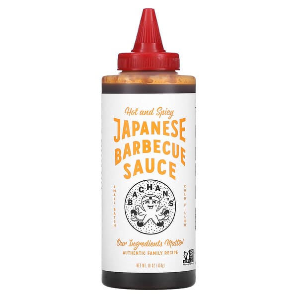 Bachan's, Bachan's, Japanese Barbecue Sauce, Hot and Spicy, 16 oz (454 g)