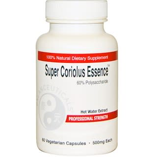 Balanceuticals, Super Coriolus Essence, 500 mg, 60 Veggie Caps