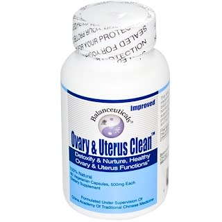 Balanceuticals, Ovary & Uterus Clean, 500 mg, 60 Veggie Caps