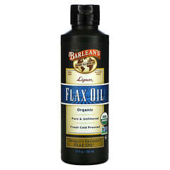 Barlean's, Organic Lignan Flax Oil, 12 fl oz (355 ml)