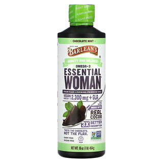 Barlean's, Omega-3 Essential Woman, Chocolate Mint, 16 oz (454 g)