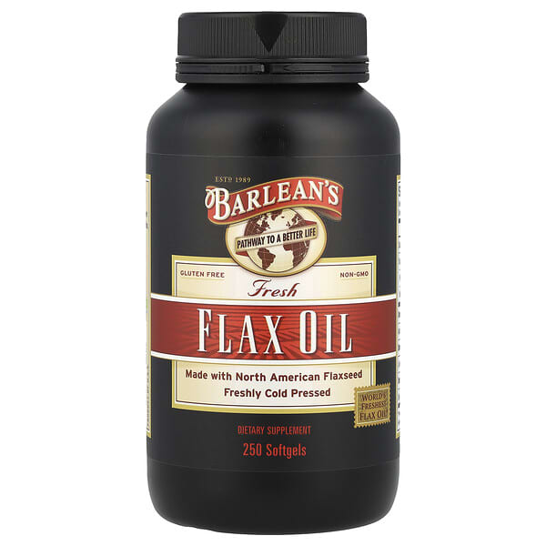 Fresh Flax Oil, 250 Softgels