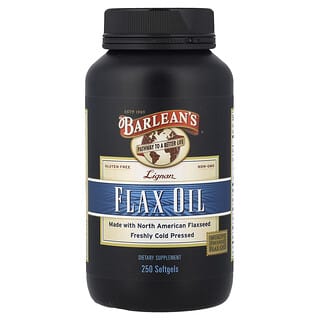 Barlean's, Lignan Flax Oil, 250 Softgels
