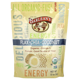 Barlean's, Flax-Chia-Coconut Blend, 12 oz (340 g)