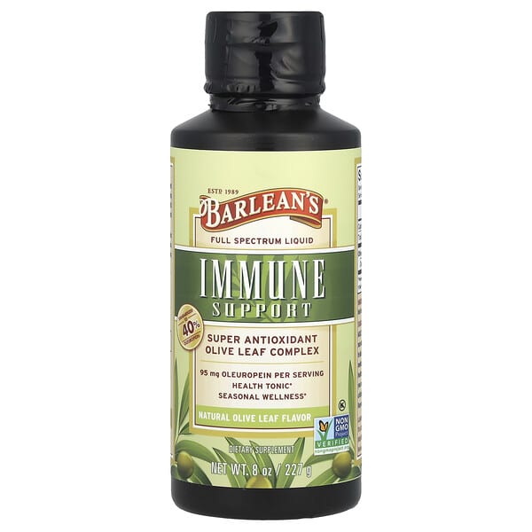 Olive Leaf Complex, Natural Olive Leaf, 95 mg, 8 oz (227 g)