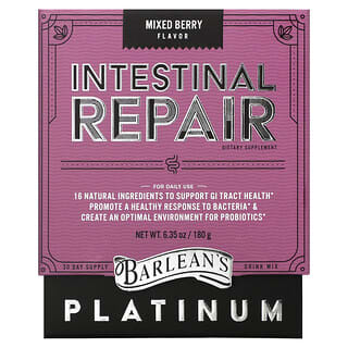 Barlean's, Platinum Intestinal Repair, Mixed Berry , 6.35 oz (180 g)