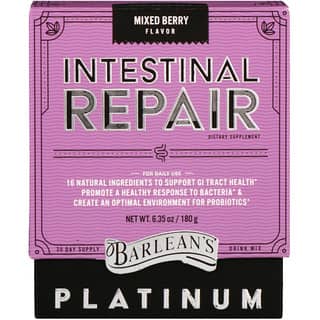 Barlean's, Réparation intestinale, arôme de baies mélangées, 180 g (6,35 oz)