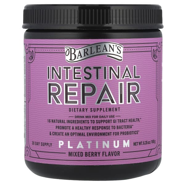 Platinum Intestinal Repair, Mixed Berry, 6.35 oz (180 g)