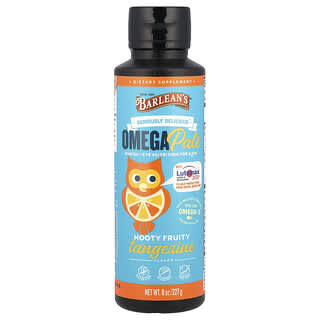 Barlean's, Omega Pals, Hooty Fruity Tangerine, 8 oz (227 g)